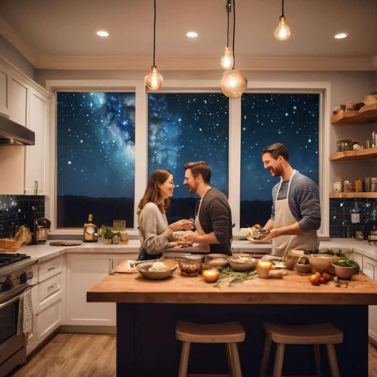 Cosmic Cooking Galaxy Dinner