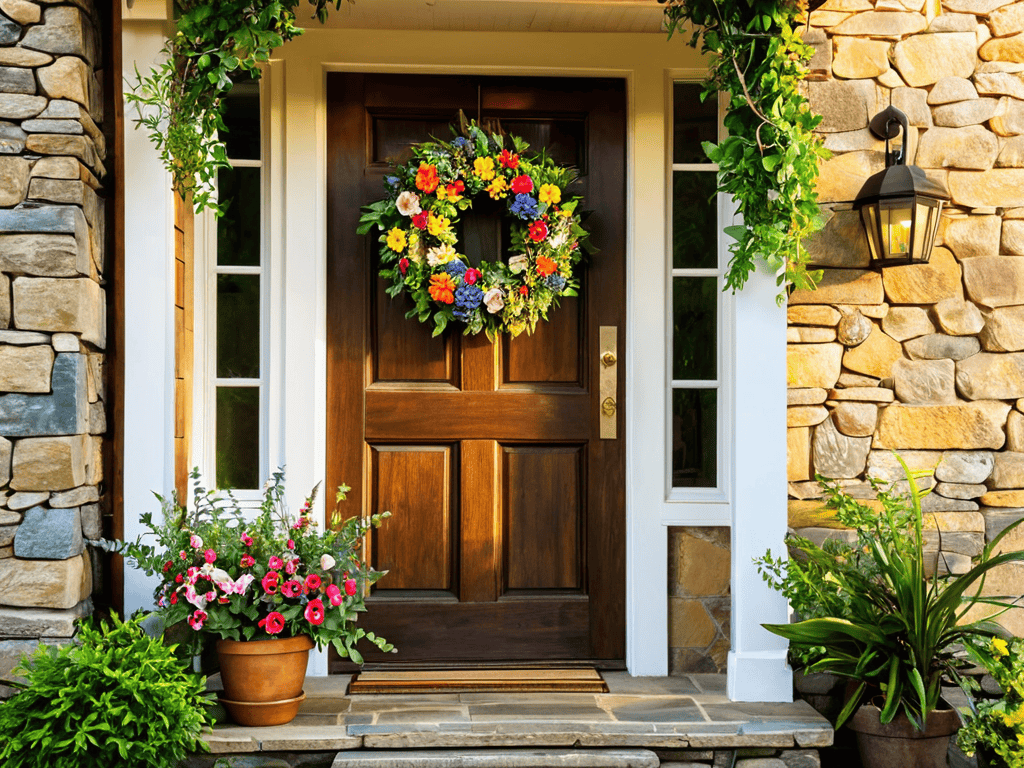 Craft Your Entry with DIY wreaths