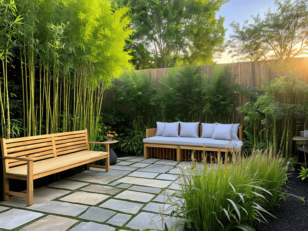 Crafting Serene Oasis outdoors naturally