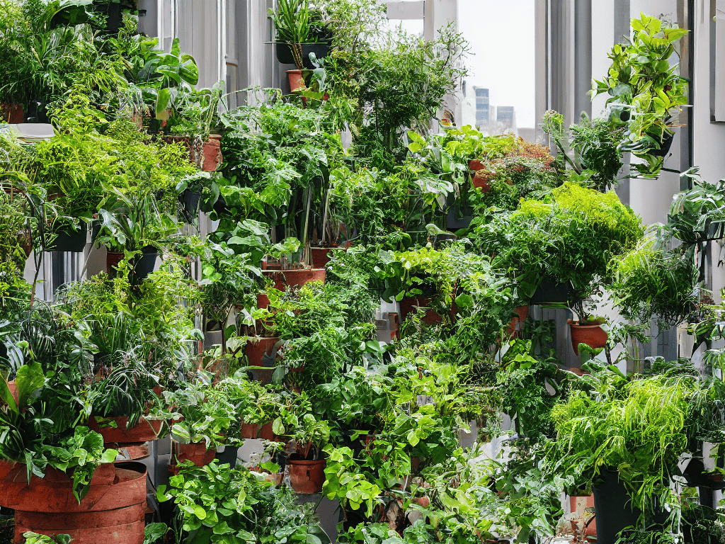 Vertical garden guide for small balconies