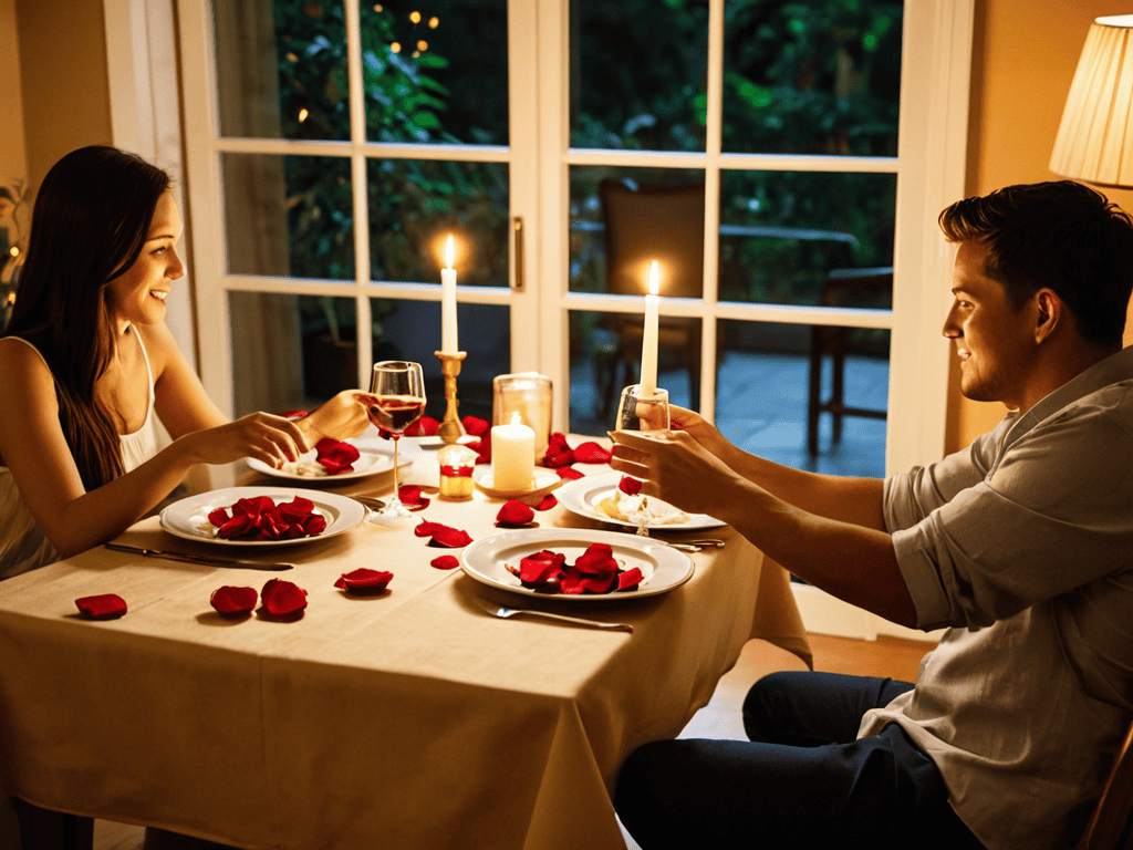Creative at-home date night ideas