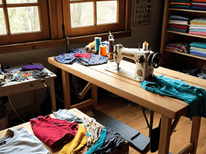 Upcycling old t-shirt into something new