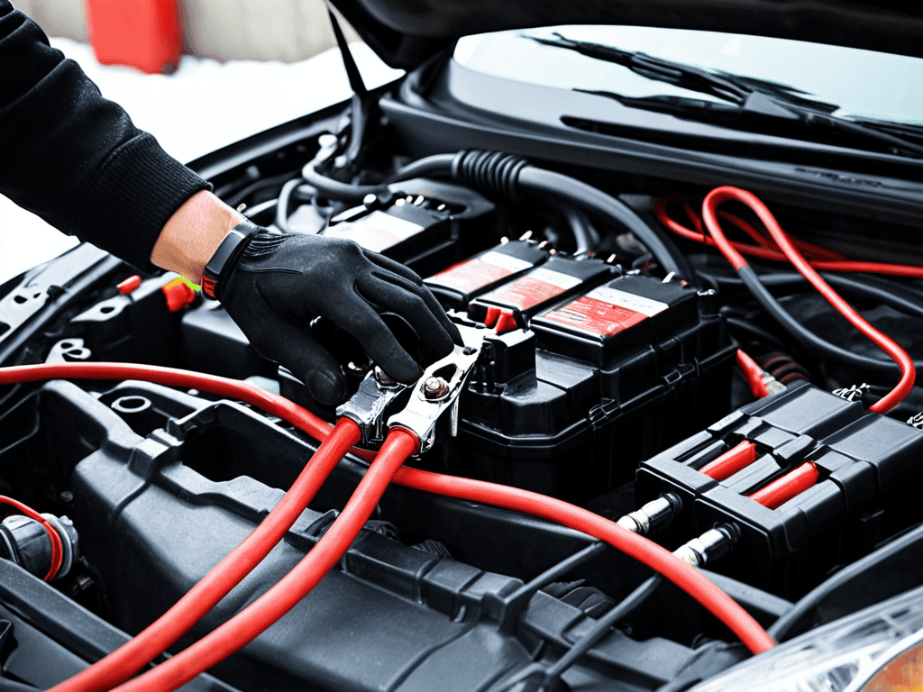 Jump Start a Car Battery