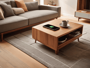 Invisible Charging Stations Under Furniture