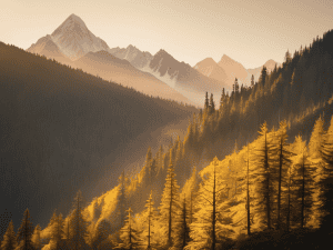 High-DR Blending landscape photo