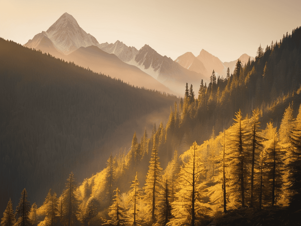 High-DR Blending landscape photo