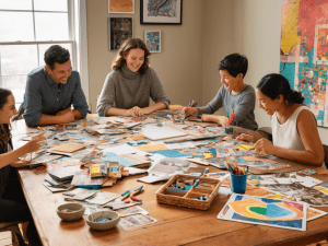 Shared Vision Workshop couple vision board