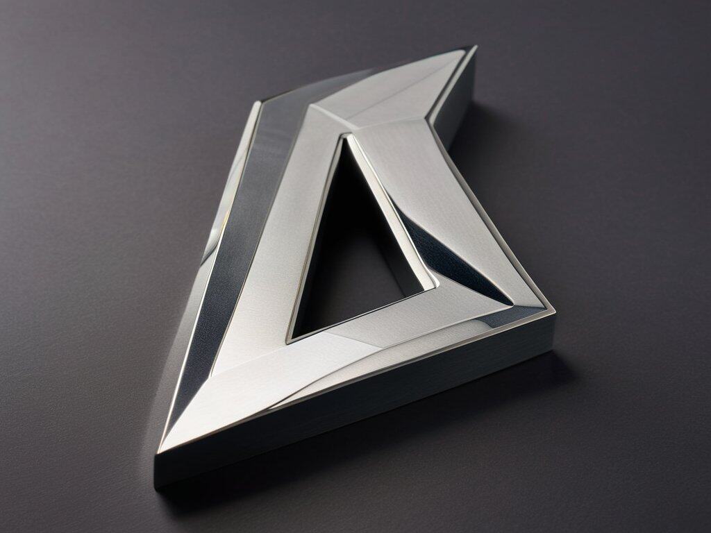 Sculptural Typography for Logos design