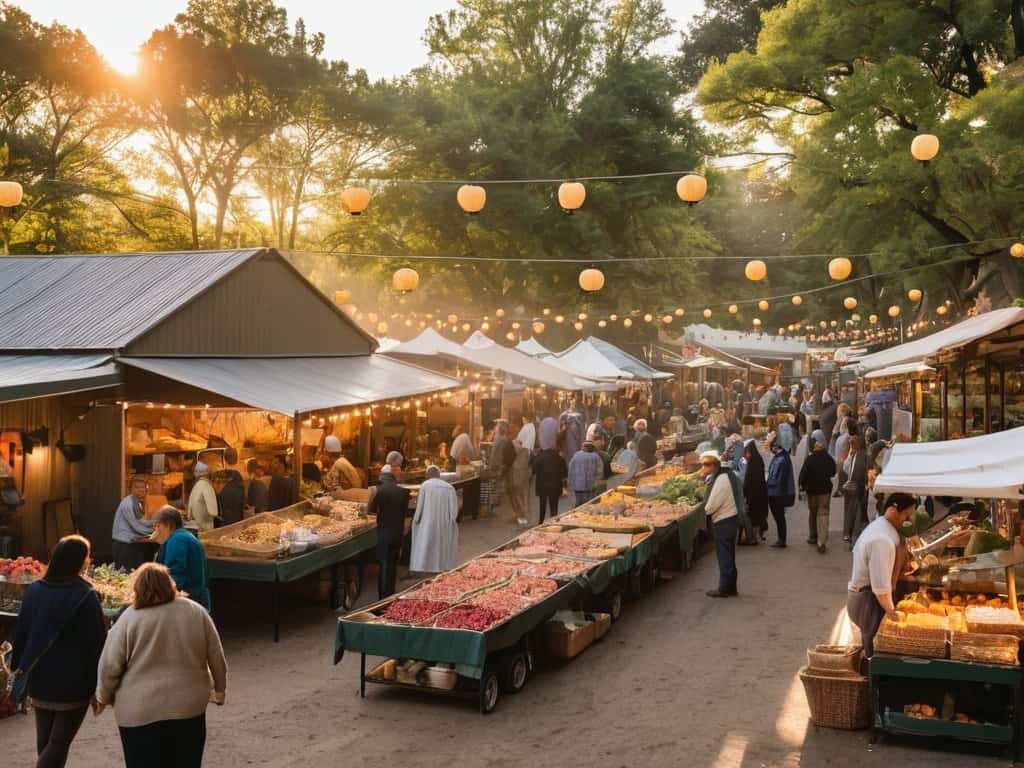 Finding authentic local food in cities