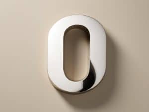 Sculptural typography for logos design
