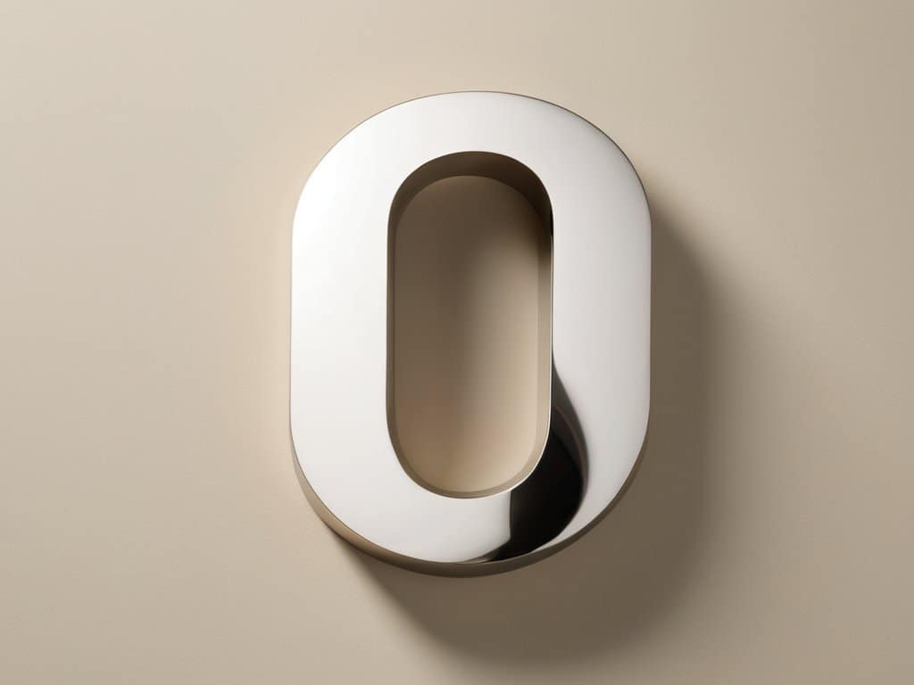 Sculptural typography for logos design
