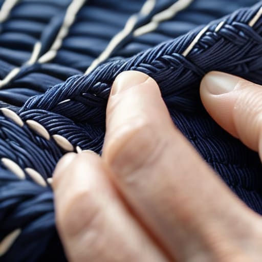 Achieving Perfect Running Stitch Consistency technique.