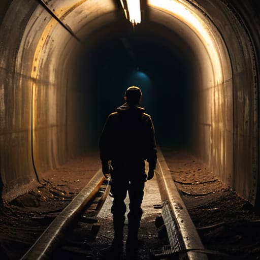 Navigating dark tunnels during The Final Descent.