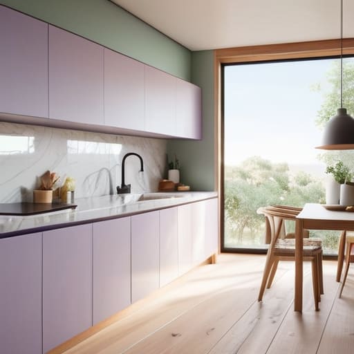 Illuminating Dimensions With Light Colors for Small Kitchen Design